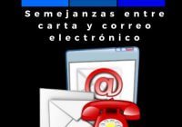 carta y correo electrónico