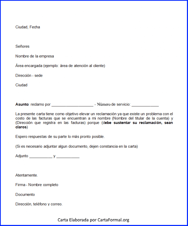 Carta De Reclamo Ejemplos Aprende A Escribir Una Reclamación